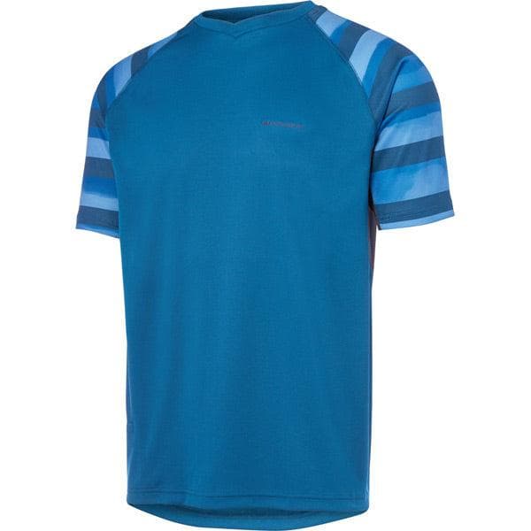 Madison Zenith men's short sleeve jersey; haze atlantic blue / ink navy medium