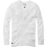 Madison Isoler mesh men's long sleeve baselayer; white X-small / small