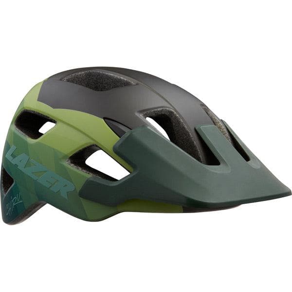 Lazer Chiru Mountain Biking Helmet - Matt Dark Green