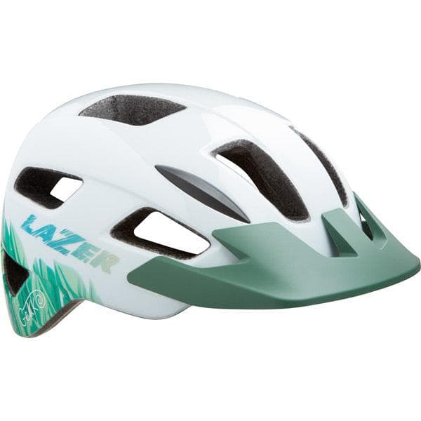 Lazer Gekko Helmet; White/Tropical; Uni-Size  Youth