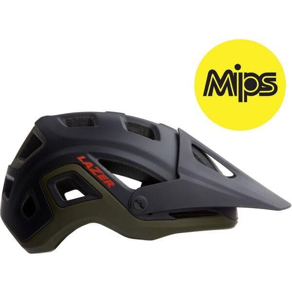 Lazer Impala Helmet MIPS - Matt Blue Green - Small