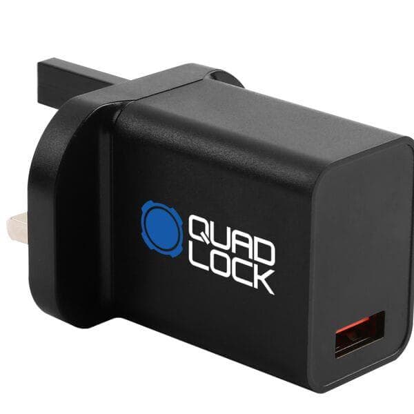 Quad Lock 18W Power Adaptor - UK Standard (Type G)