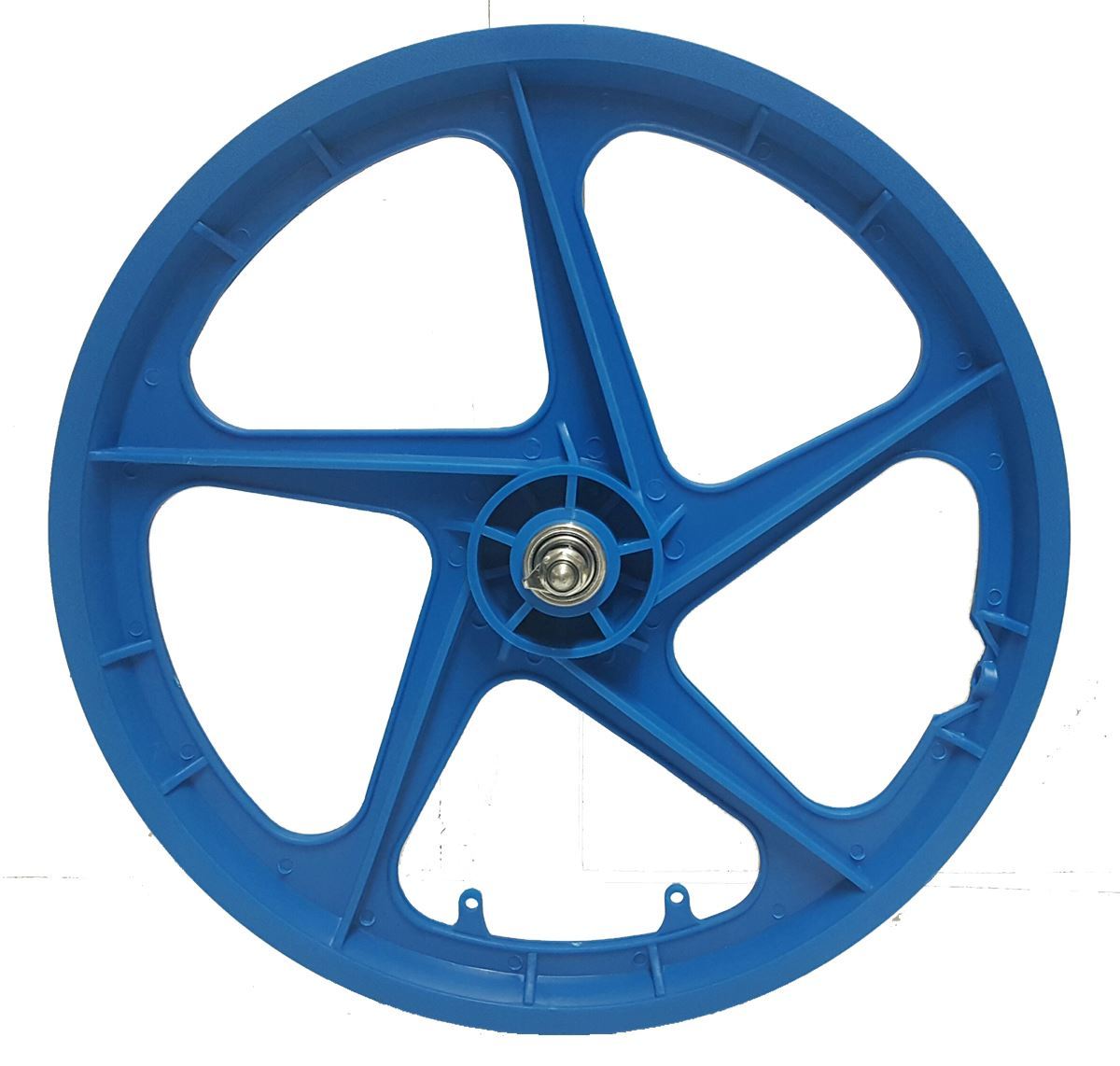 20" Rear Aero 5 "BLUE" BMX 5 Spoke Mag Nylon wheel Aero 5 20B