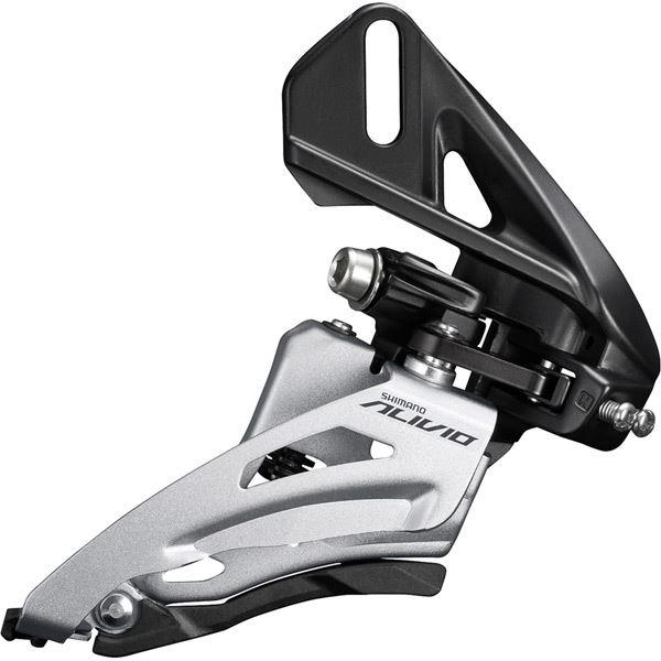 Shimano Alivio FD-M3120-D Alivio front derailleur; 9-speed double; side swing; direct mount