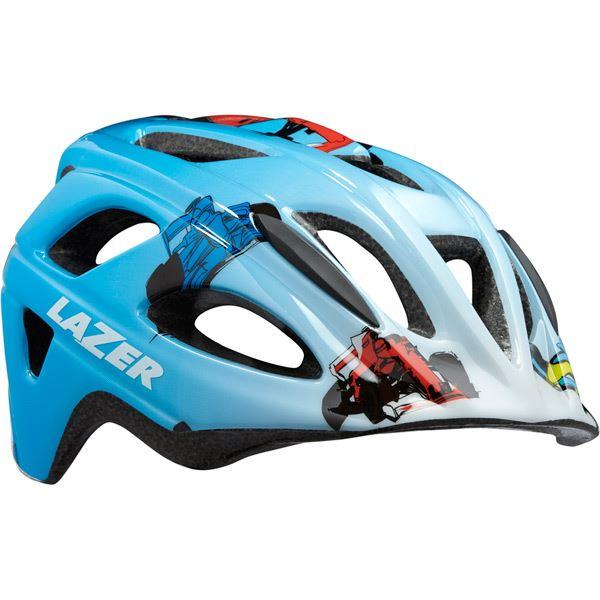 Lazer P'Nut Helmet, Racer Boy Blue, Uni-Kids