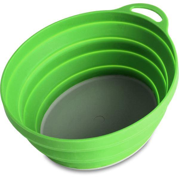 Lifeventure Silicone Ellipse Bowl - Green