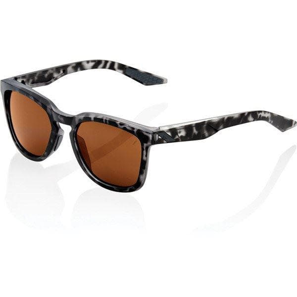 100% Hudson - Matt Black Havana - Bronze Lens