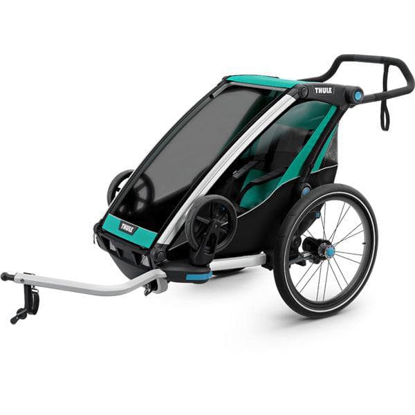 Thule Chariot Lite 1 U.K. certified child carrier with cycling and strolling kit