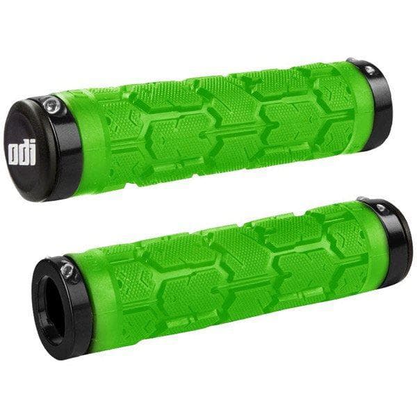 ODI Rogue MTB Lock On Grips 130mm - Green / Black