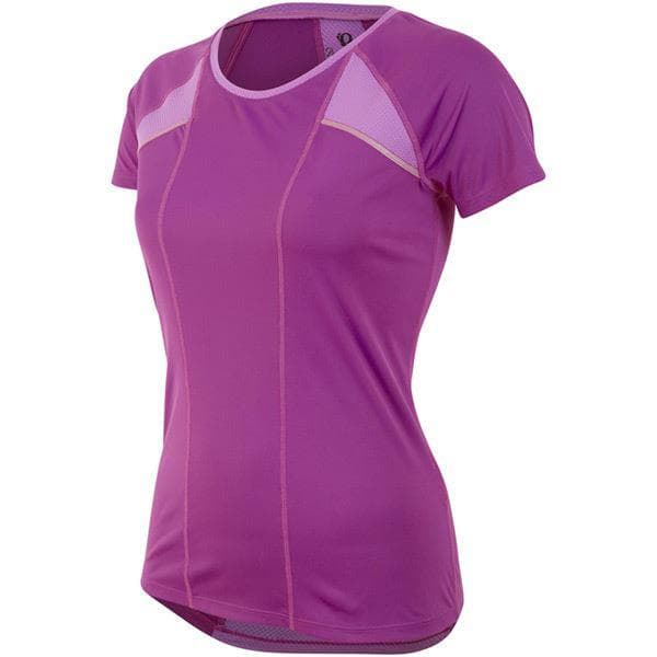 PEARL iZUMi Women's Pursuit SS, Purple Wine/Iris Orchid, Size M