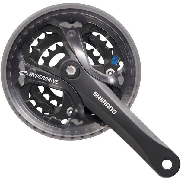 Shimano Acera FC-M361 chainset; square taper - 42 / 32 / 22T - 175 mm black