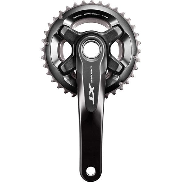 Shimano FC-M8000 Deore XT chainset 11-speed, 34/24T, for 51.8 mm chain line - Black