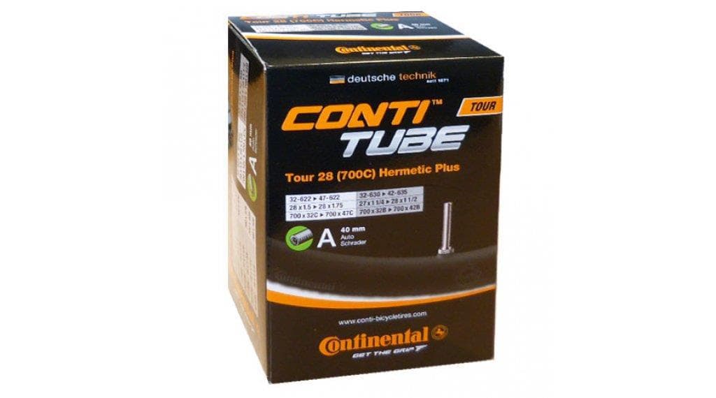 Continental Tour 28 (700c) Hermetic Plus 700 x 32c - 47c 40mm Schrader Valve Inner Tube - 0182101