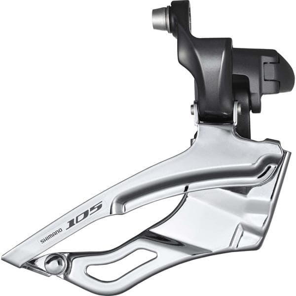 Shimano FD-5703 105 10-speed front derailleur, triple 34.9 mm, black