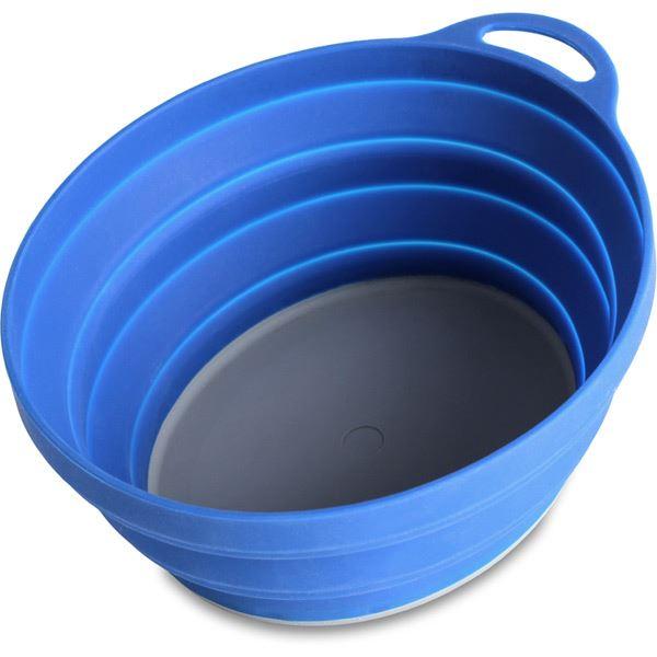 Lifeventure Silicone Ellipse Bowl - Blue