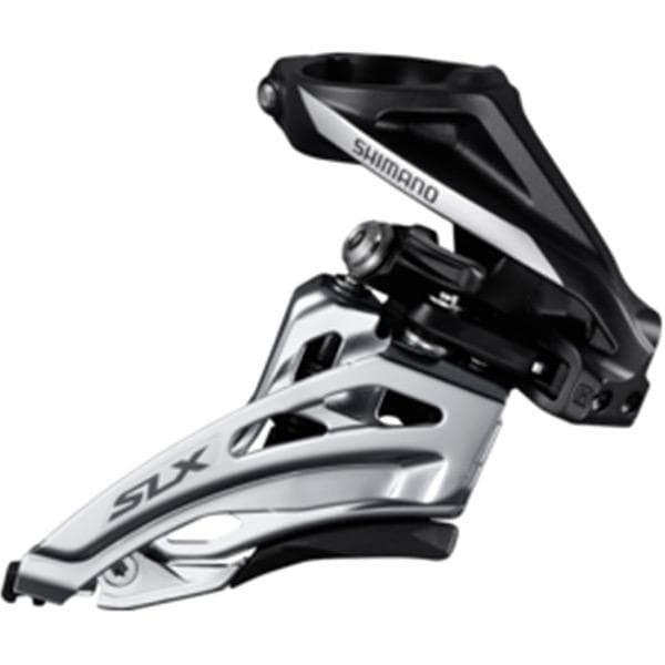 Shimano SLX M677-H double front derailleur, high clamp, side swing, front pull