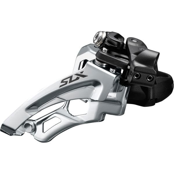 Shimano SLX M7000-L triple 10-speed front derailleur, low clamp, side swing, front-pull