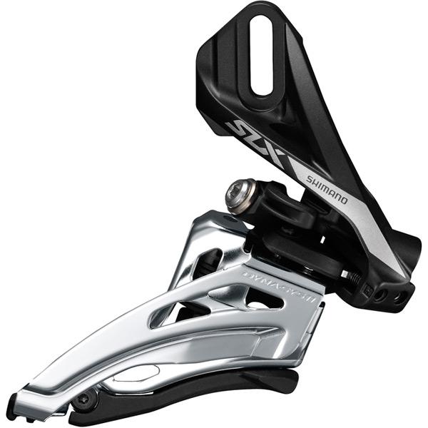 Shimano SLX M7020-D double 11-spd front derailleur, direct mount, side swing, front-pull