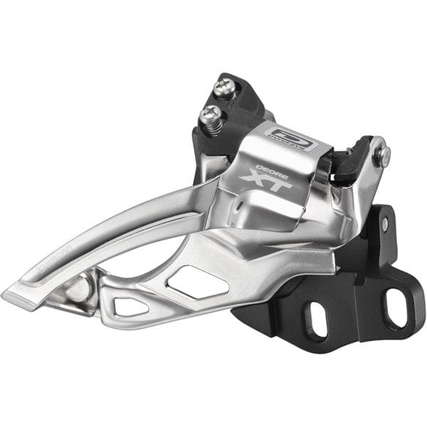 Shimano FD-M785 XT 10-speed double front derailleur, E2-type for 38-40T, dual-pull