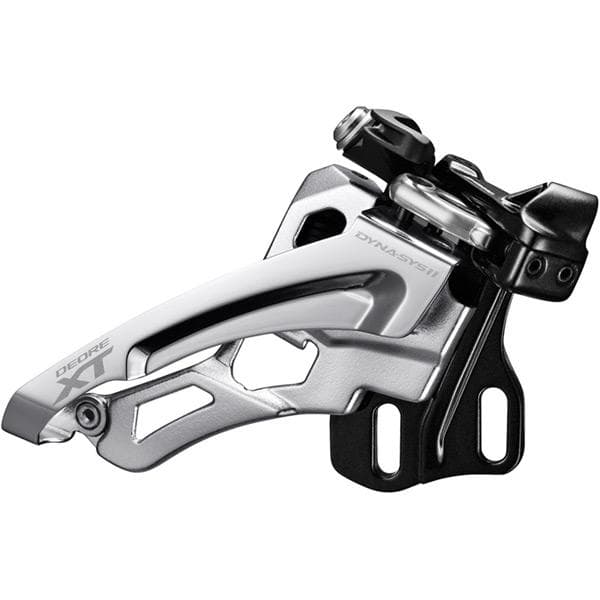 Shimano Deore XT Deore XT M8000-D triple front derailleur; direct mount; side swing; front pull