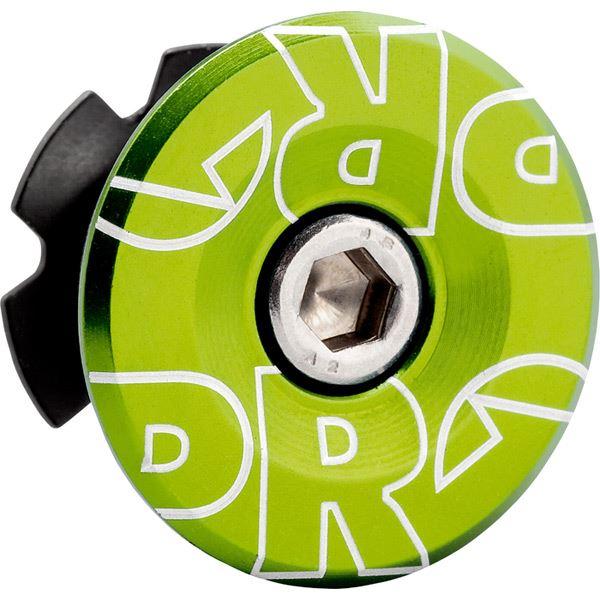 PRO Gap cap alloy, green anodized, 1 1/8