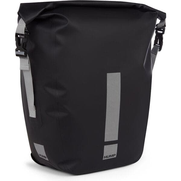 HUMP Reflective Waterproof 30L Single Pannier - BLACK