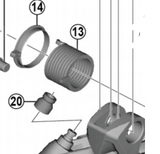 Shimano Spares RD-M9050 boot cover