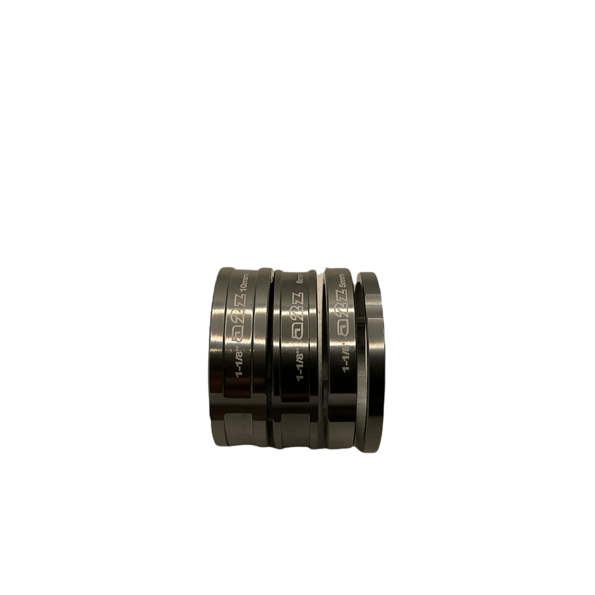 A2Z CNC 1 1/8" Ahead headset spacers 3mm, 5mm, 10mm and 15mm XTR GREY