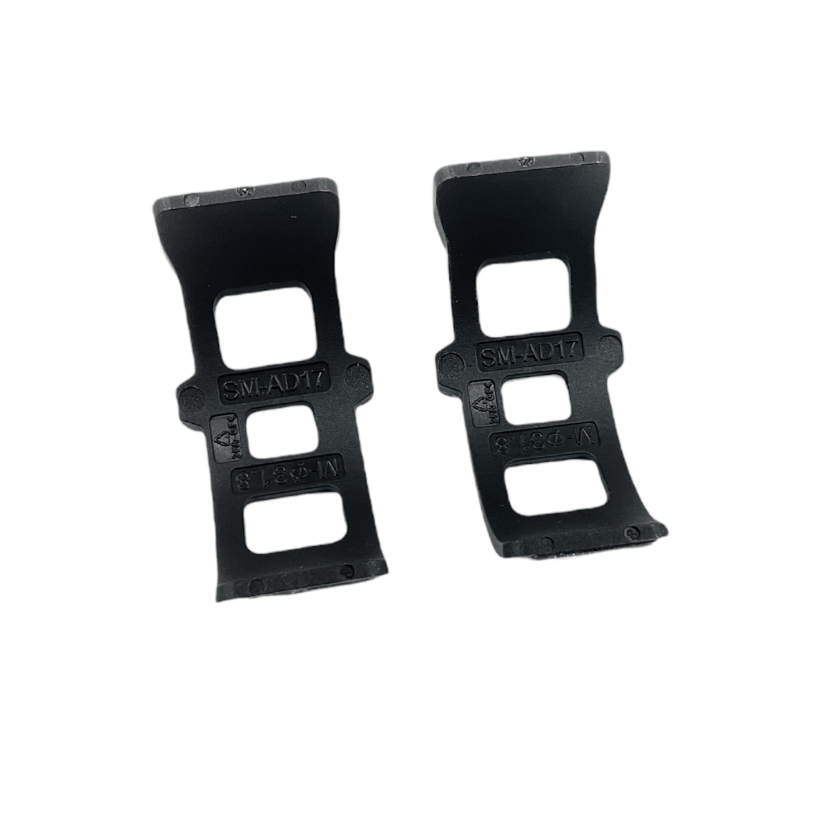 Shimano Spares SM-AD17-M clamp band adapters; 31.8 mm