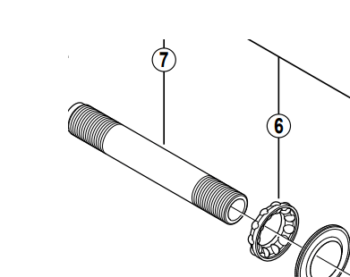 Shimano Spares HB-M770 S ball retainer