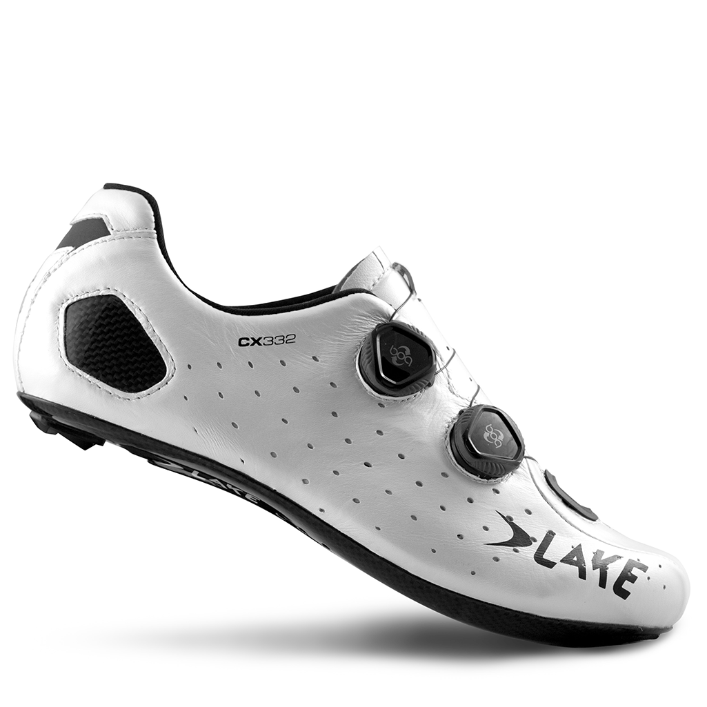 Lake CX332 CFC Carbon Road Shoe White 37.5