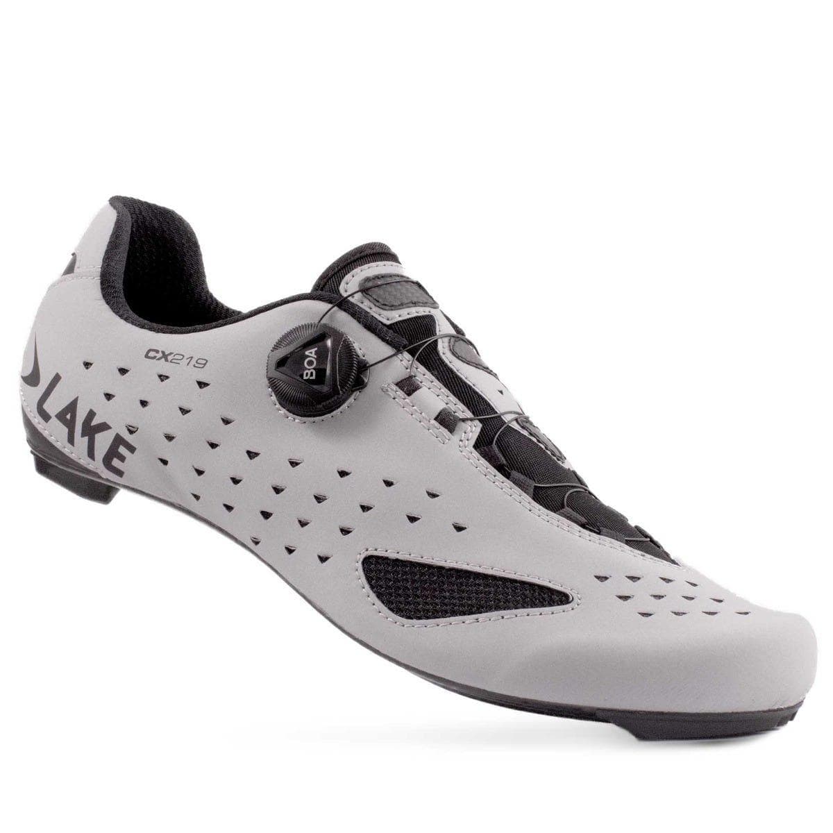 Lake CX219 Road Shoe BOA Reflective Grey-47