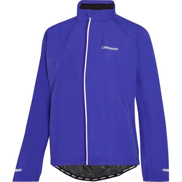 Madison Keirin women's waterproof jacket; purple reign size 8