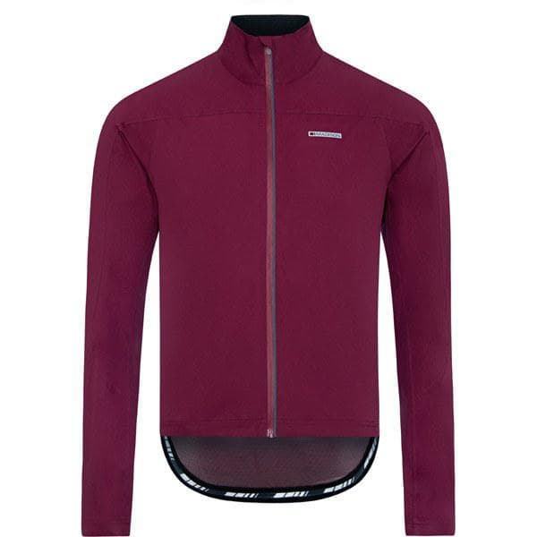 Madison RoadRace super light mens waterproof softshell jkt - classy burgundy - small