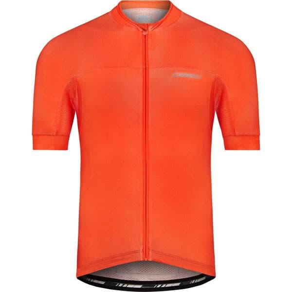 Madison RoadRace men's short sleeve jersey; chilli red large