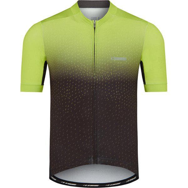 Madison Sportive men's short sleeve jersey; phantom / lime punch small