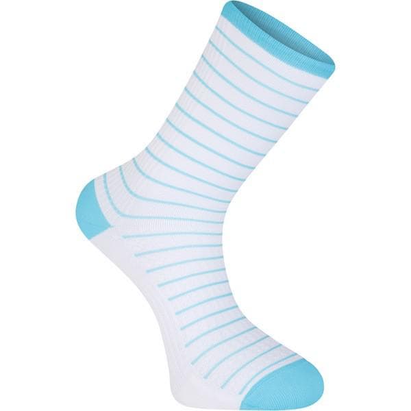 Madison RoadRace Premio extra long sock; fade stripes white / blue curaco large 43-45