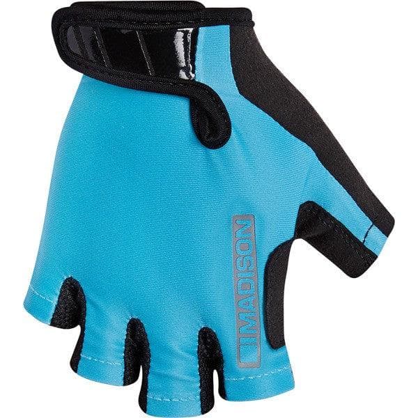 Madison Tracker kid's mitts; blue curaco medium