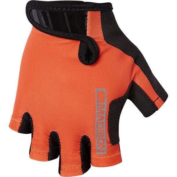 Madison Tracker kid's mitts; chilli red medium