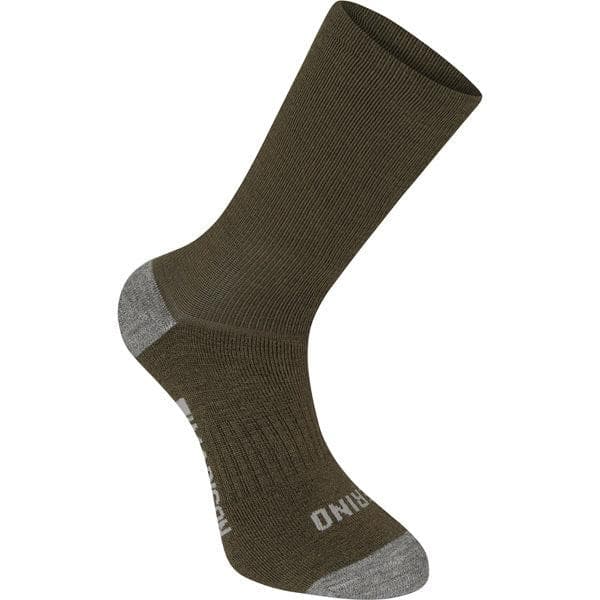 Madison Isoler Merino deep winter sock - olive green - medium 40-42