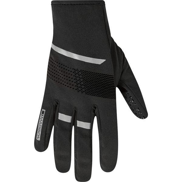 Madison Element youth softshell gloves - black - small