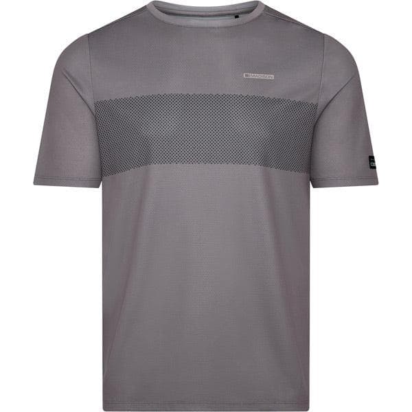 Madison Roam men's short sleeve performance tee - castle grey - large