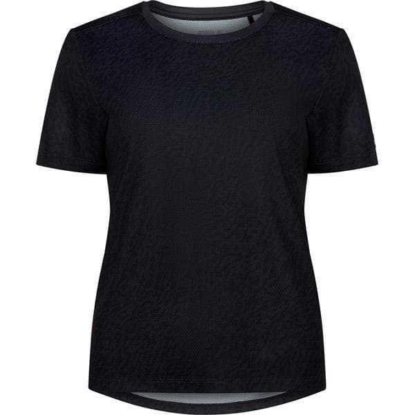 Madison Roam women's short sleeve performance tee - phantom black - size 16