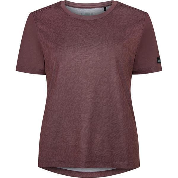 Madison Roam women's short sleeve performance tee - mauve - size 16