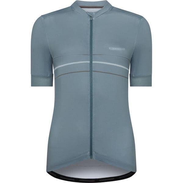 Madison Sportive women's short sleeve jersey - shale blue - size 12