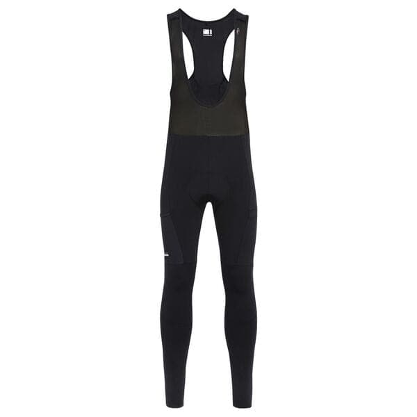 Madison Roam men's DWR cargo bib tights - black  - xxx-large