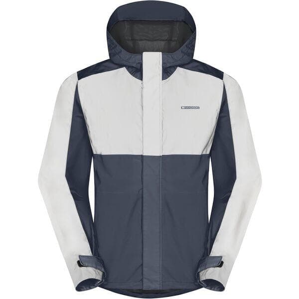 Madison Stellar FiftyFifty Reflective mens wproof jkt - navy haze / silver - medium