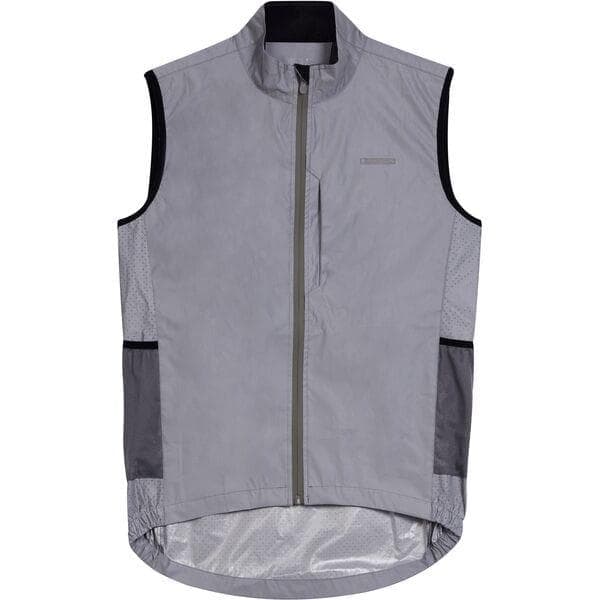 Madison Stellar Shine Reflective men's gilet - reflective silver - large