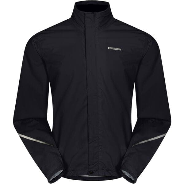 Madison Protec men's 2-layer waterproof jacket - black - medium