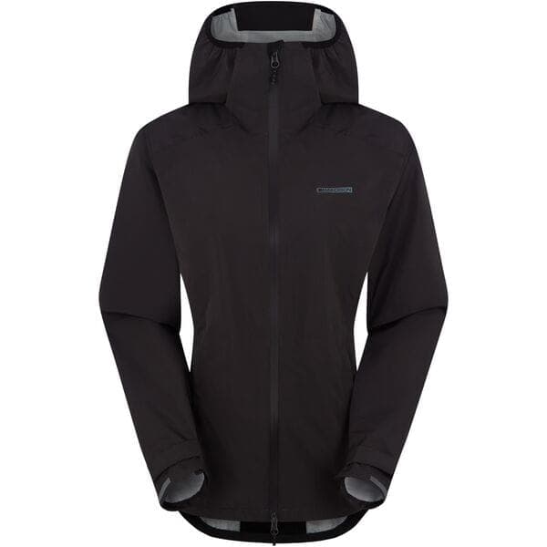 Madison Roam women's 2.5-layer waterproof jacket - phantom black - size 10